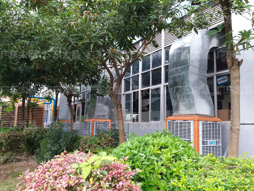 不知道大型廠房怎么降溫？看看環(huán)?？照{(diào)是怎么做到的