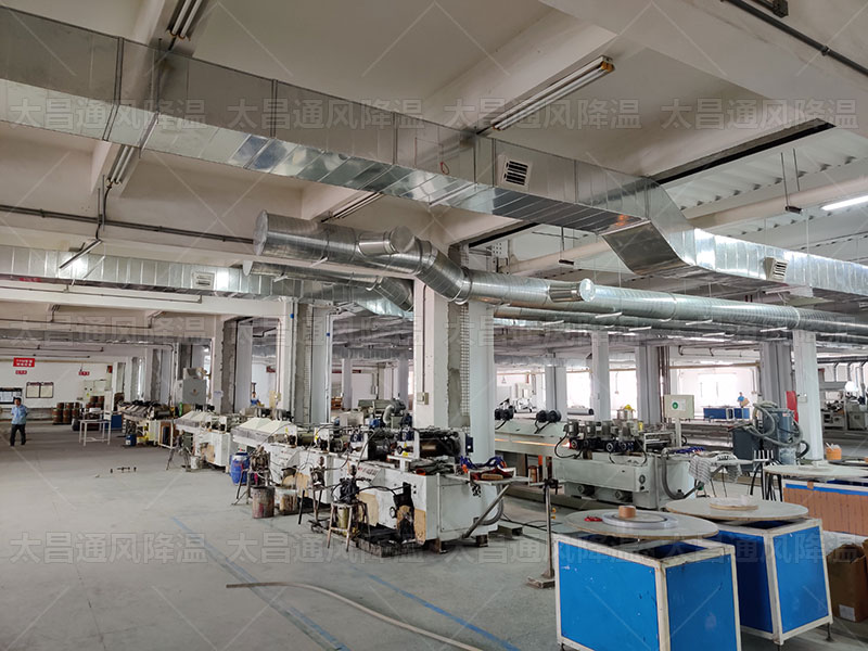 夏日降溫神器，環(huán)?？照{(diào)讓廠房更宜人！