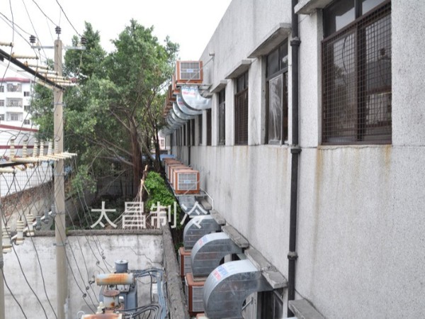 湖北某家五金廠環(huán)?？照{(diào)通風降溫案例