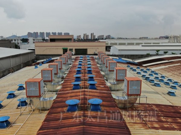 包裝車間環(huán)?？照{通風降溫