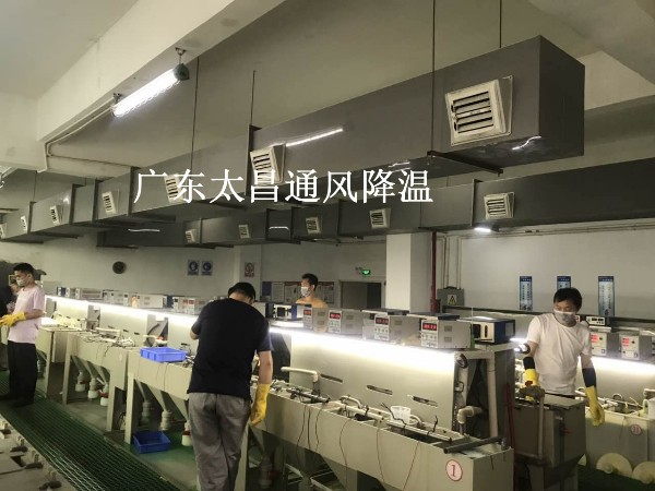 電鍍廠降溫用環(huán)?？照{(diào)解決方案