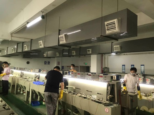 電鍍車間安裝環(huán)?？照{(diào)案例